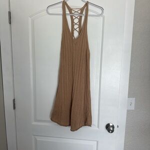 American Eagle Outfitters Beige Knit Top